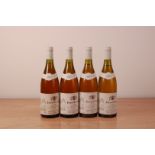Four bottles of 1993 vintage white Burgundy Domain Maroslavac-Tremeau wine, two bottles of