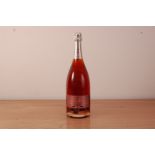 A bottle of George Digwall champagne, non-vintage rose, magnum