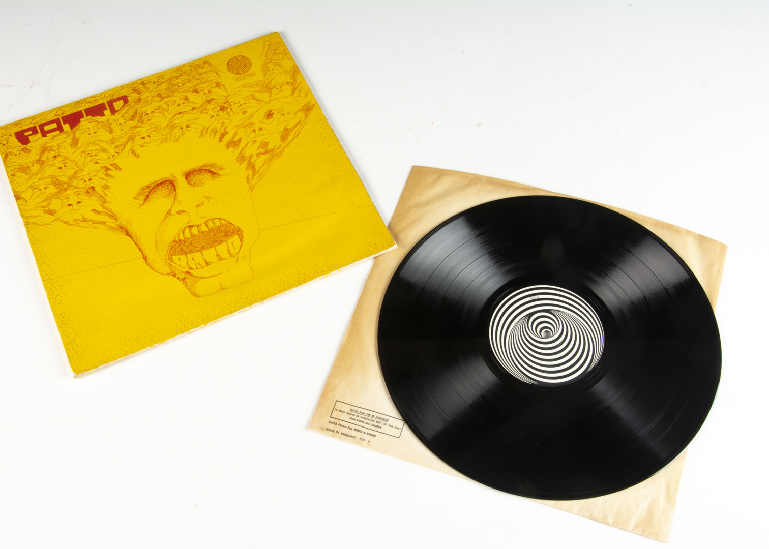 Patto LP, Patto LP - Original UK Release 1970 on Vertigo (6360 016) - Textured Gatefold Sleeve -