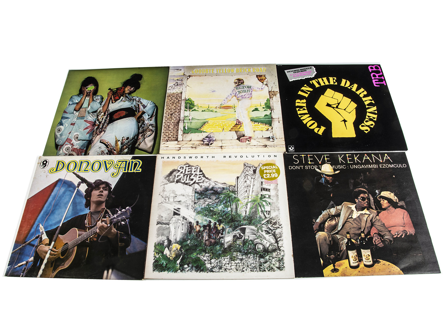 LP Records, approximately one hundred and thirty albums and four box sets of various genres with
