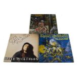 Iron Maiden / Bruce Dickinson LPs, three albums comprising Balls To Picasso (EMD 1057 - Promo