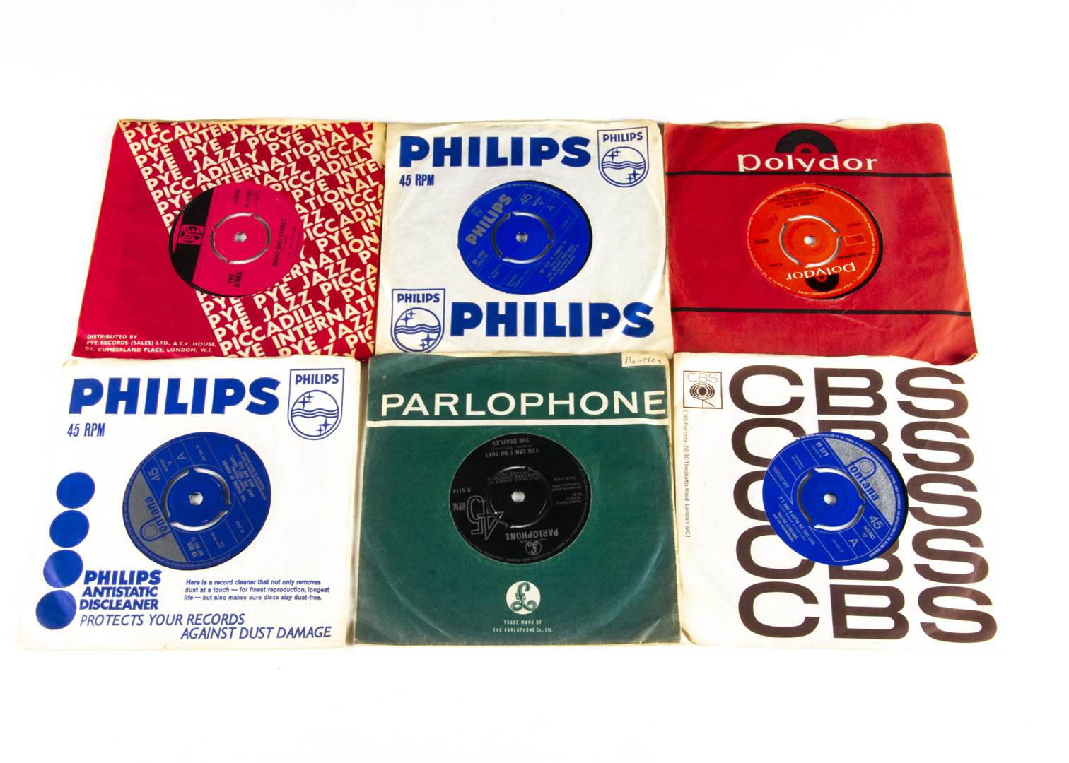 Sixties 7" Singles, approximately forty singles, mainly from the Sixties with artists including