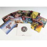 Iron Maiden 7" Singles, ten singles comprising the first nine original UK releases - Running Free,