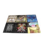 Hawkwind LPs, eleven albums comprising In Search Of Space (Reissue but with original log book),