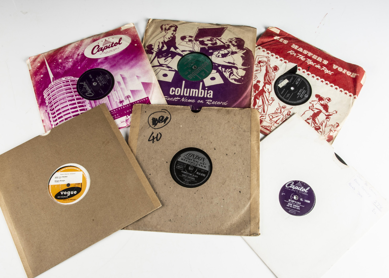 Rock n Roll 78s, approximately twenty-three 78s of mainly Rock n Roll and Blues with artists