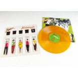 X-Ray Spex LP, Germfree Adolescents LP - 1991 Release on Orange Vinyl (Virgin - VM 9001) - Stickered