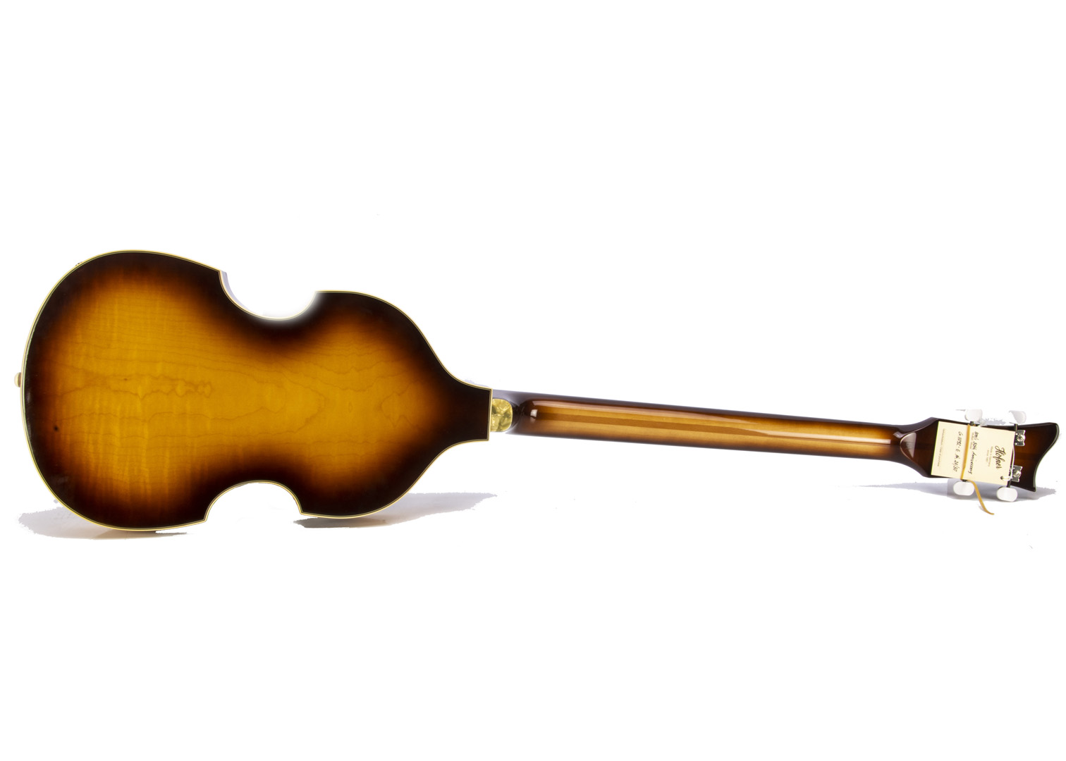 Hofner Anniversary Violin Bass Guitar, a Hofner Violin Bass Guitar 500/1, antique brown sunburst, - Image 2 of 8