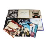 Rolling Stones LPs, nine albums comprising Beggars Banquet, Exile On Main Street, Let It Bleed,