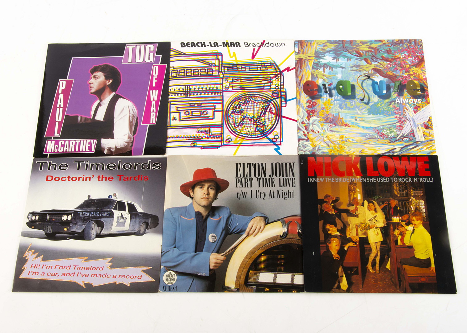 7" Singles, approximately four hundred 7" singles of mainly 1970s and 1980s pop with artists