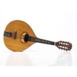 The Ozark Mandolin, a bowl back mandolin with The Ozark label - Seventeen fret, 24 ½"/62cm length,