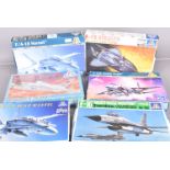 Italeri Fighter Jet and Missile Kits, a boxed collection, 1:72 scale, 166 Strike Eagle (2), 1234