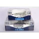 Armour Collection Jet Fighter Aircraft, two boxed 1:48 scale models, 98099 RAF Tornado 13 Sqn (