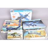 Revell WWI and Later Military Aircraft Kits, a boxed collection, 1:72 scale, reissues, H175