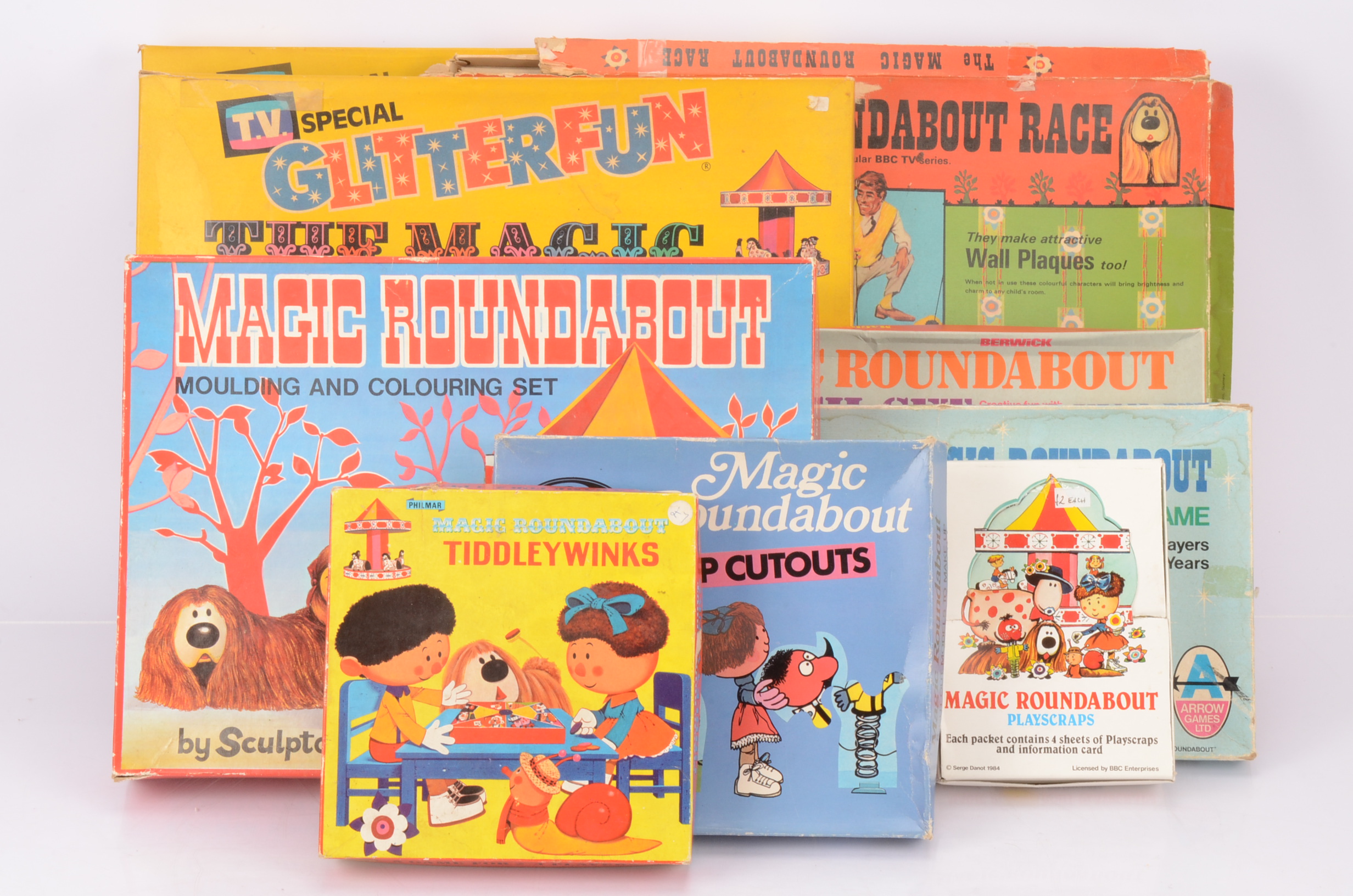 Collection of The Magic Roundabout Games by various makers, Davenport Askew Magic Roundabout Race