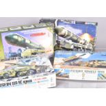 Mobile Missile Launcher Kits, a boxed group, 1:72 scale Revell 03303 Topol SS-25 Sickle, Zvezda 5028