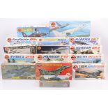 Airfix Jet Aircraft and Helicopter Kits, a boxed collection, 1:72 scale examples, 07004 BAC TSR-2,