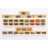 N Gauge Private Owner Goods Wagons, all cased, Hornby Minitrix tank wagons 13274 Benzole (1),