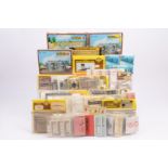 N Gauge Kit and Trackside Accessories, all packaged or boxed, plastic examples, Faller 2131 (2),