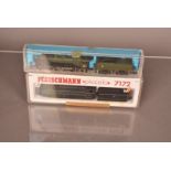 N Gauge French and German Steam Locomotives with Tenders, two cased examples, Rivarossi 4092 SNCF