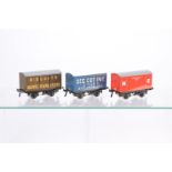 ACE Trains 0 Gauge Private Owners Van Set 9 comprising NE Gunpowder Van, Seccotine and Huntley and