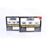 Graham Farish by Bachmann N Gauge Steam Freight Sets, two boxed examples, 370-050 includes J94 68040