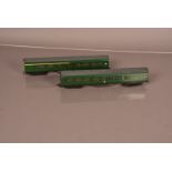 Ratio Kitbuilt/modified 00 Gauge BR SR green 2-NOL unit, 2694, Power Car and First/second Corridor