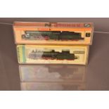 N Gauge Arnold and Minitrix Continental Steam Locomotives with Tenders, two cased examples, Arnold