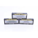 Graham Farish by Bachmann N Gauge Diesel Locomotives, three cased examples all with card sleeves,