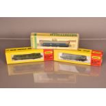 N Gauge BR Diesel Locomotives, three cased/boxed examples, Minitrix 12958 Class 47 541 The Queen