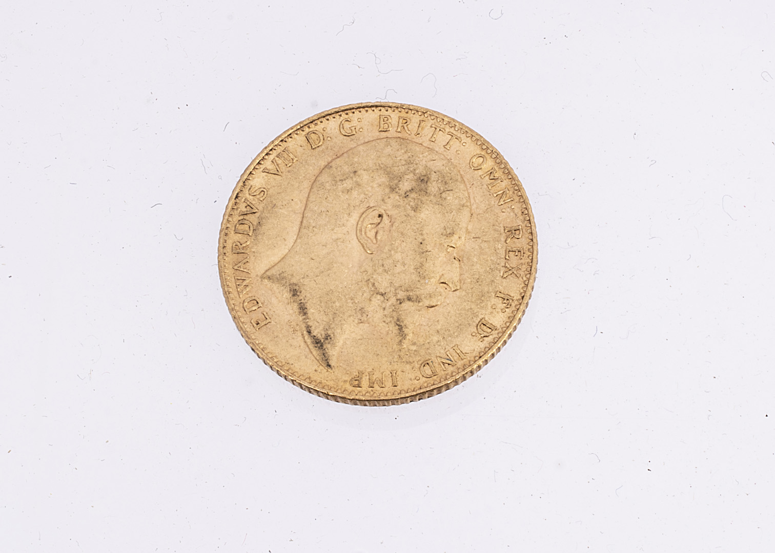 An Edward VII gold full sovereign, dated 1910, EF - Image 2 of 2