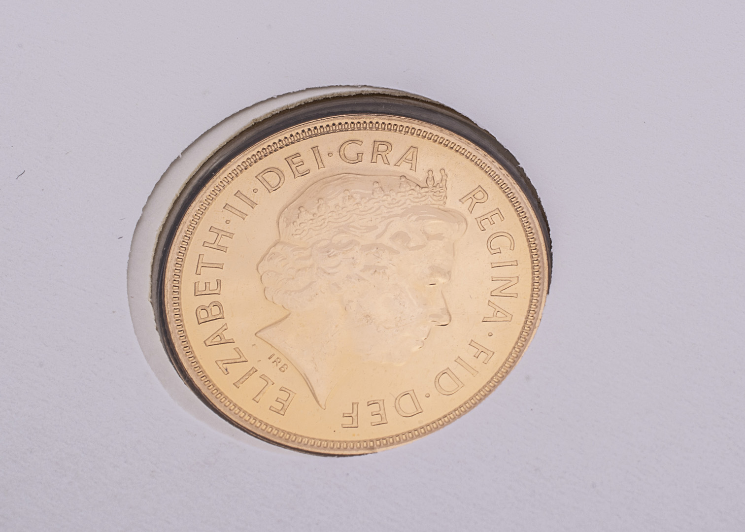 A modern Westminster Queen Elizabeth II 80th Birthday Gold Sovereign Presentation Cover, in - Image 2 of 2