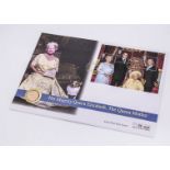 A commemorative First Day Cover with gold full sovereign, celebrating the 100th birthday of the