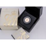 A modern The East India Company 2020 Gold Proof Sovereign Coin, celebrating Kin George III, in box