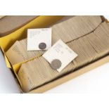 A good collection of 19th and 20th century British Empire coinage, each in small paper envelope with