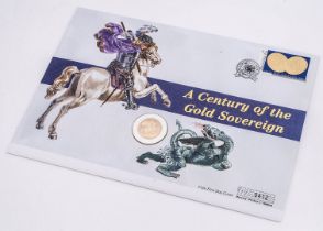 An Australian A Century of the Gold Sovereign First Day Cover, celebrating the Perth Mint