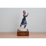 A limited edition Royal Doulton ceramic figurine of the Kurdish Dancer, from the Dancers of the