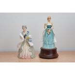 Two limited edition Royal Doulton ceramic figurines, one of Her Majesty Queen Elizabeth the Queen