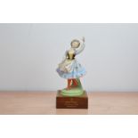 A limited edition Royal Doulton ceramic figurine of the Polish Dancer, from the Dancers of the World