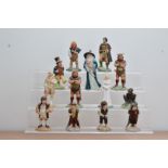 13 Royal Doulton ceramic figurines, from the Middle Earth Series (13)