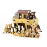 A Boyd's Collection Noah's Ark, with Noah bear and six pairs of animals including Joey and Alice