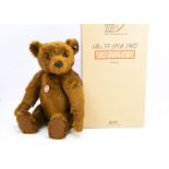 A Steiff limited edition Replica Bear 55 PB 1902, 2375 of 7000, in original box with certificate and