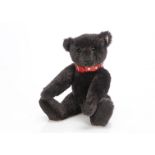 A Steiff limited edition black Teddy Bear, 2085 of 3000, in original box with certificate, 2004