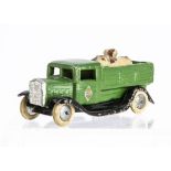 A CIJ Ref No.2/6/7 Flour & Plaster Renault Cattle Truck, green body, silver grille, 'Renault'