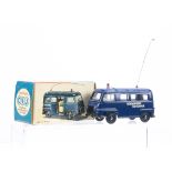 A CIJ Europarc Ref No.3/93 Renault Estafette Minicar Gendarmerie, dark blue body, painted spun hubs,