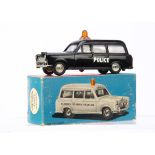 A CIJ Europarc Ref No.3/46P Peugeot 403 Break "Police", black body, spun hubs, orange roof light, '