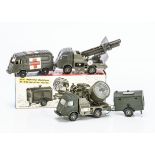 CIJ Military Vehicles, Ref No.3/96 Renault 2.5 Ton Military Mobile Searchlight, with figure, in