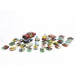 Dibro Tinplate Toys, including tinplate friction drive Tanks (25), Bumper Cars (3), Lulu, Joey and