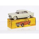 A J.R.D Ref No.151 Peugeot 404 Berline, ivory body, red interior, spun hubs, white tyres, in