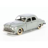 A CIJ Ref No.5/52 Renault Fregate 1951, large tinplate clockwork car, grey body, three bar grille,