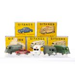 Gitanes Miniature Diecast Models, 1000kg Renault 'Postes' Van, 1000kg Renault Ambulance, Renault